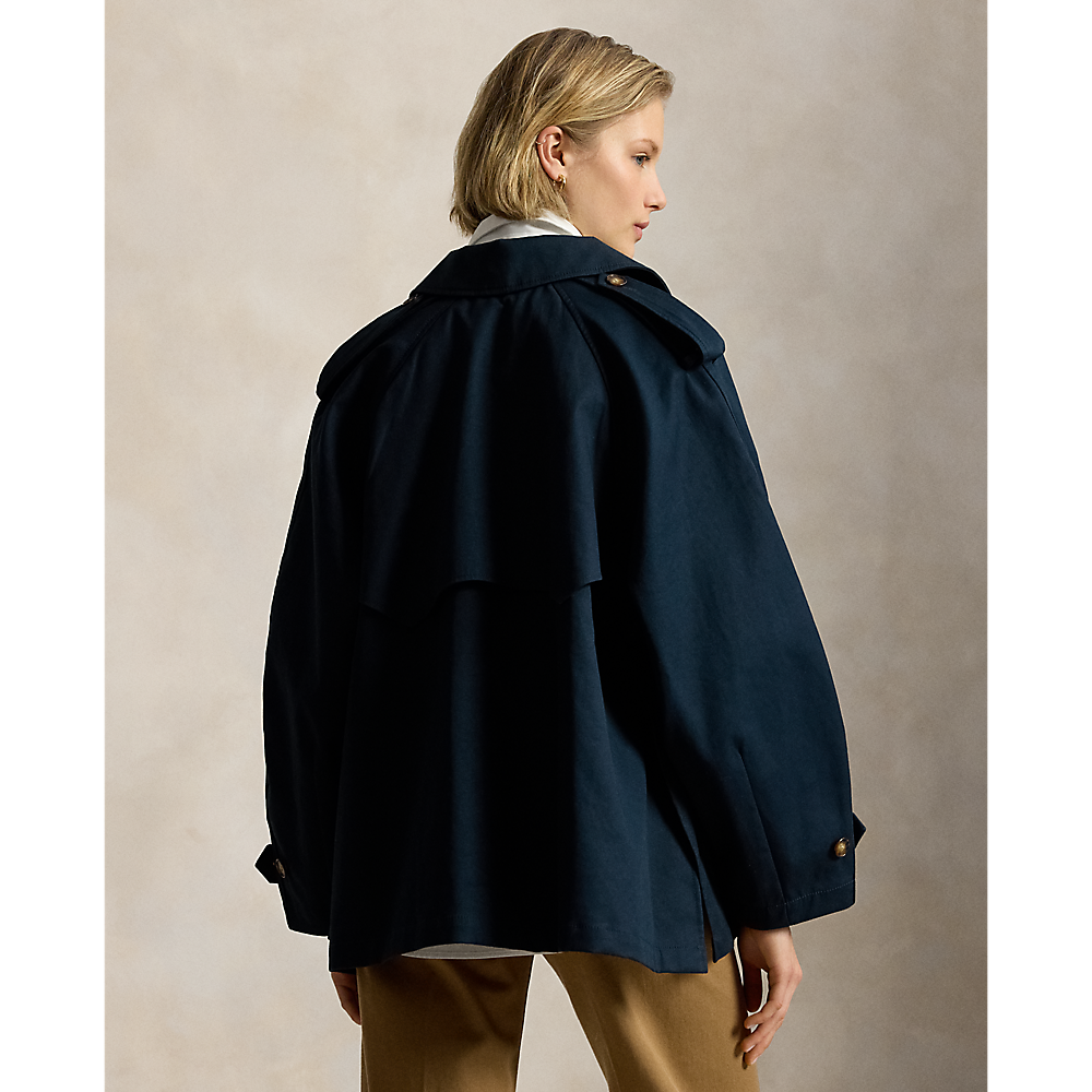 PRL Cotton Twill Balloon Trench Coat/ Baloner 211A93313002