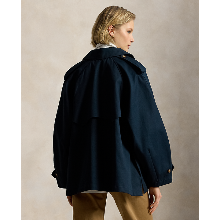 PRL Cotton Twill Balloon Trench Coat/ Baloner 211A93313002
