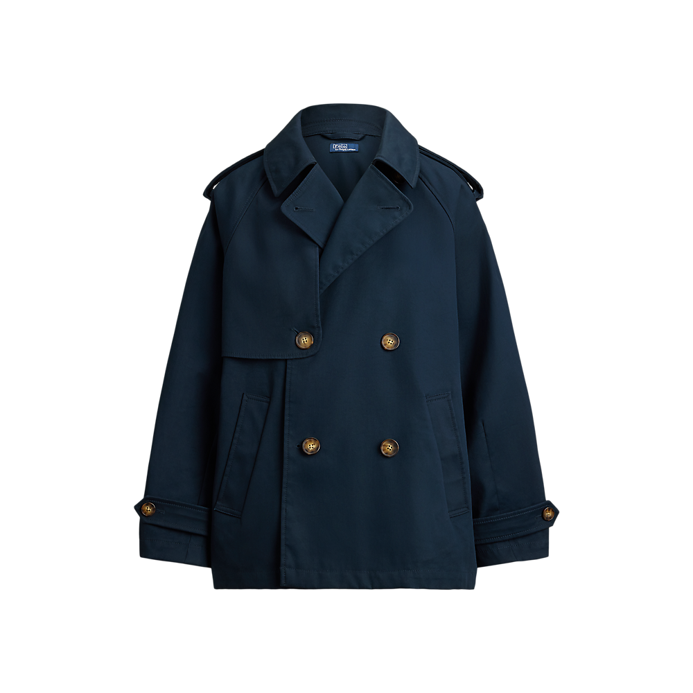 PRL Cotton Twill Balloon Trench Coat/ Baloner 211A93313002