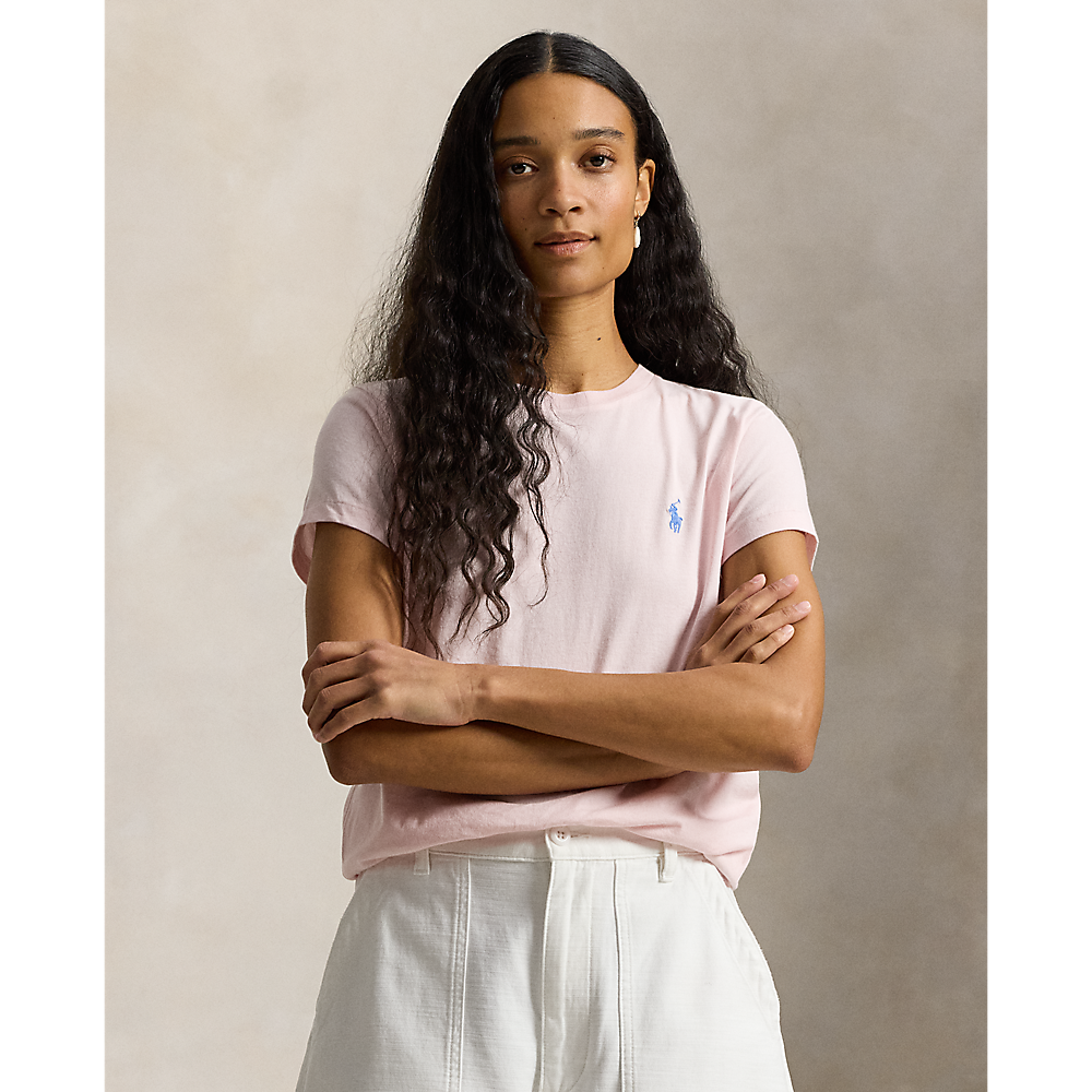 PRL Classic Fit Cotton Jersey Crewneck Tee/Majica 211B14605014