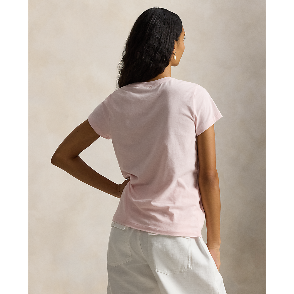 PRL Classic Fit Cotton Jersey Crewneck Tee/Majica 211B14605014