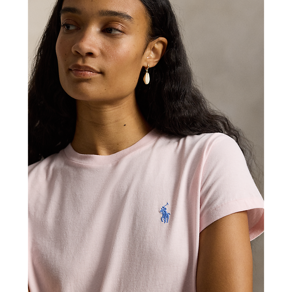 PRL Classic Fit Cotton Jersey Crewneck Tee/Majica 211B14605014