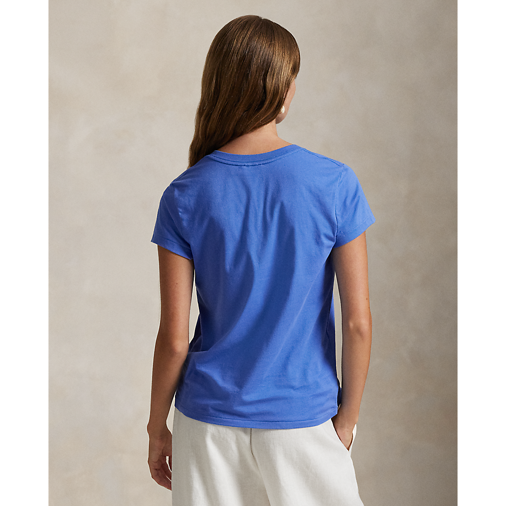 PRL Cotton Jersey V-Neck Tee/Majica 211B14611001