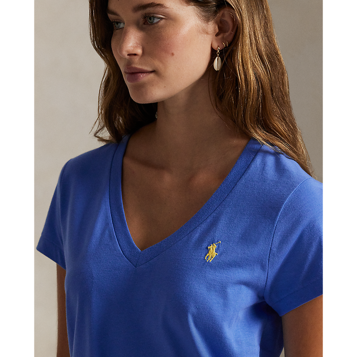 PRL Cotton Jersey V-Neck Tee/Majica 211B14611001