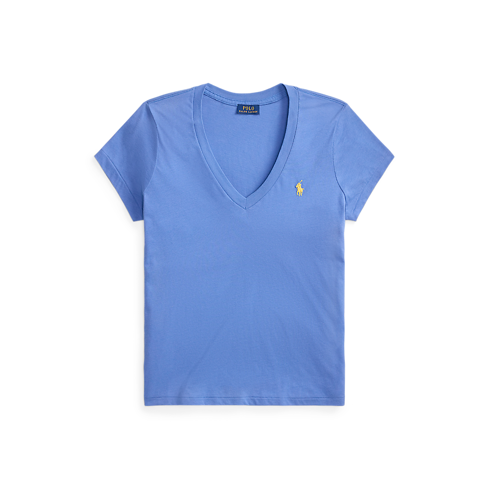 PRL Cotton Jersey V-Neck Tee/Majica 211B14611001