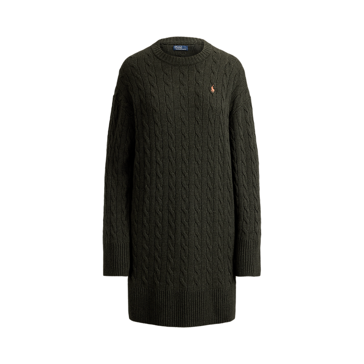 PRL Cable-Knit Wool-Cashmere Dress/ Haljina 211B17446002