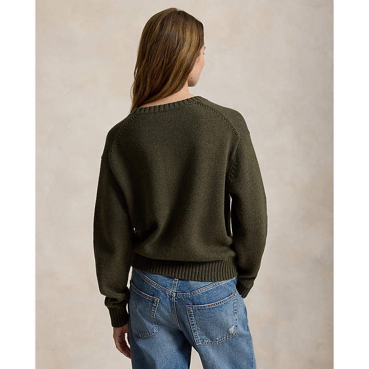 PRL Polo Bear Cotton Crewneck Sweater/Pulover 211B17762001