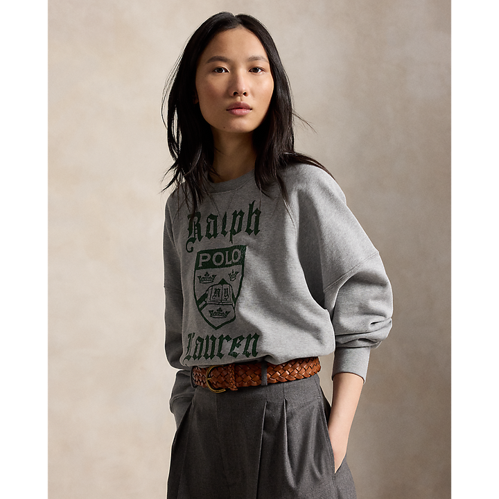 PRL PRL Crest Fleece Crewneck/Pulover 211B17790001