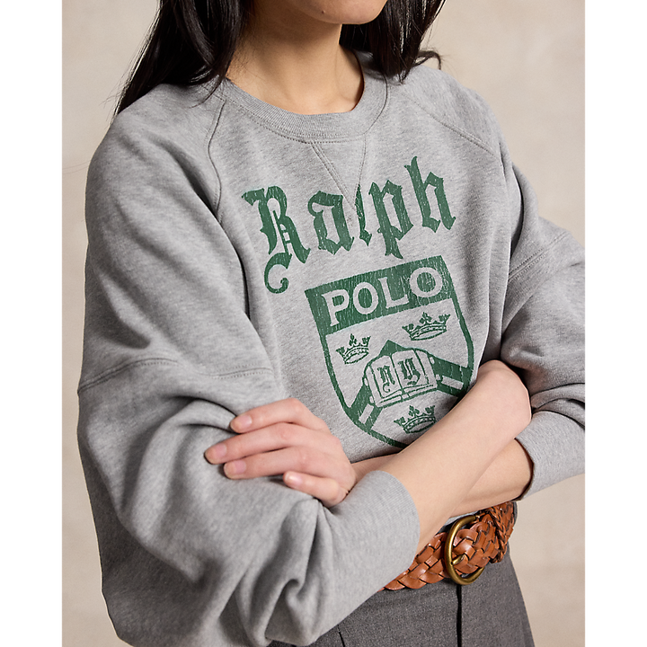 PRL PRL Crest Fleece Crewneck/Pulover 211B17790001