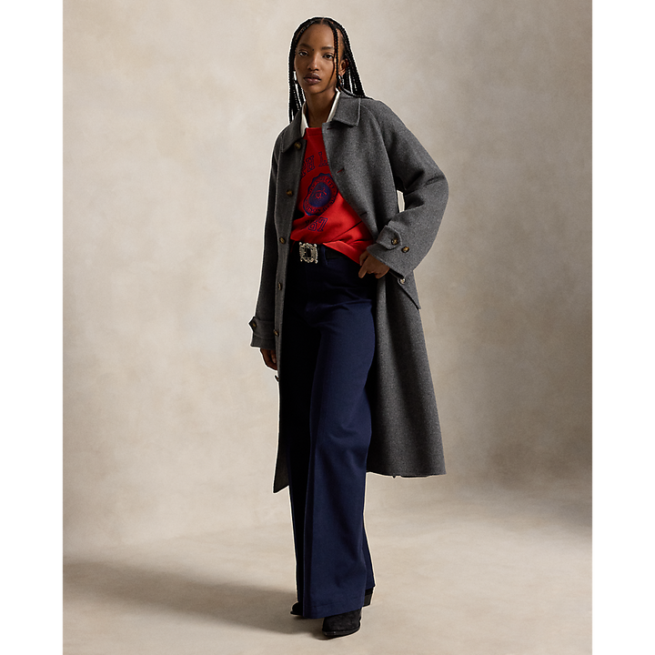 PRL Polo-Collar Fleece Crewneck/Duks 211B17805002