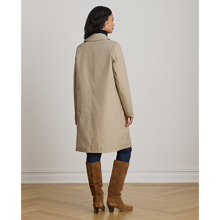 LRL Checked Reversible Balmacaan Coat/Baloner 297P18072001