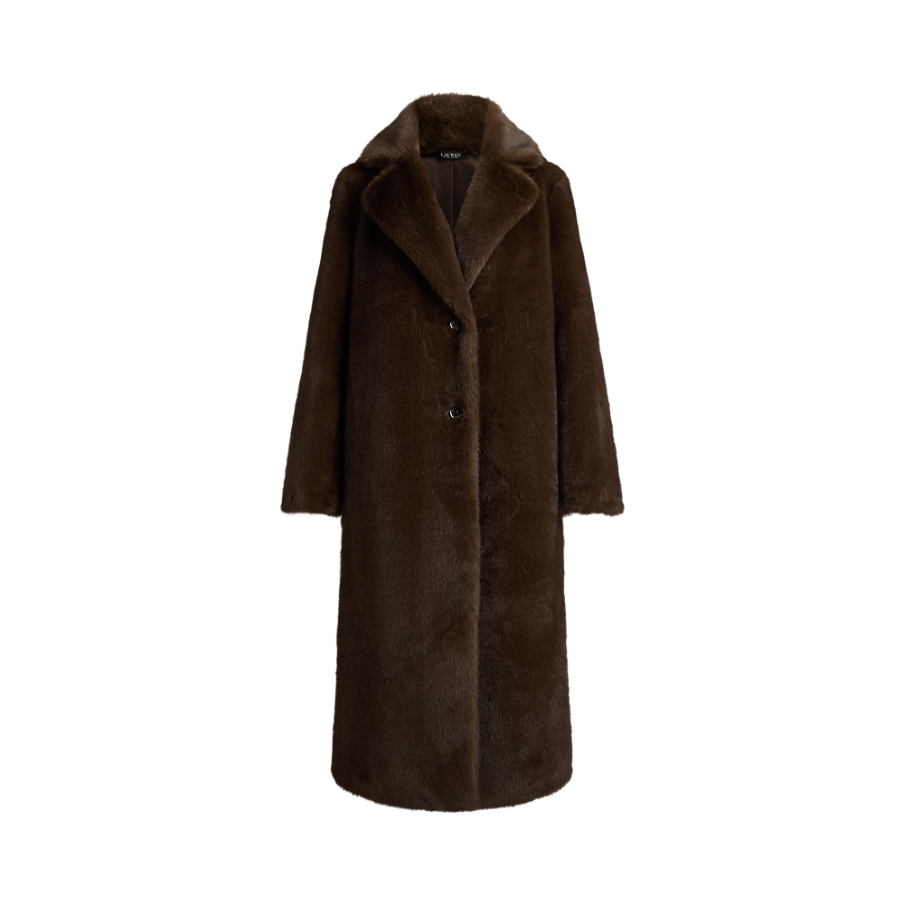 LRL Faux-Fur Reefer Coat/Jakna 297P23467001