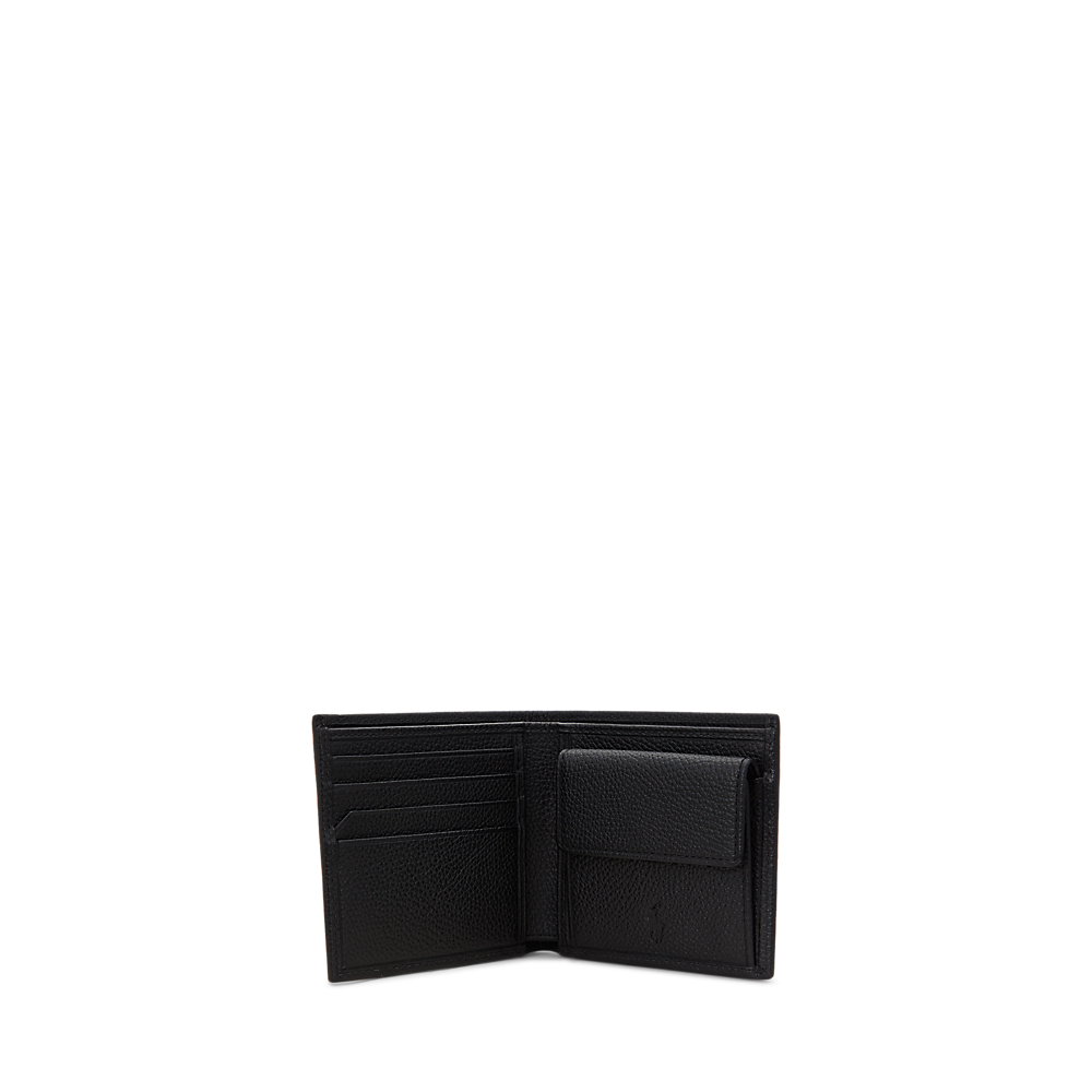 PRL Pebbled Leather Billfold Coin Wallet/Novčanik 405963225001