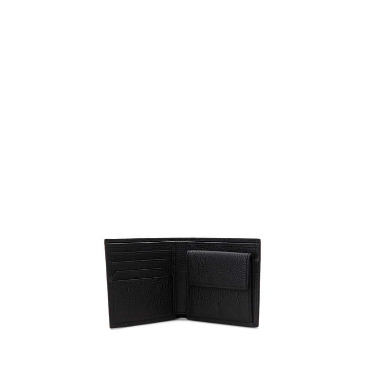 PRL Pebbled Leather Billfold Coin Wallet/Novčanik 405963225001