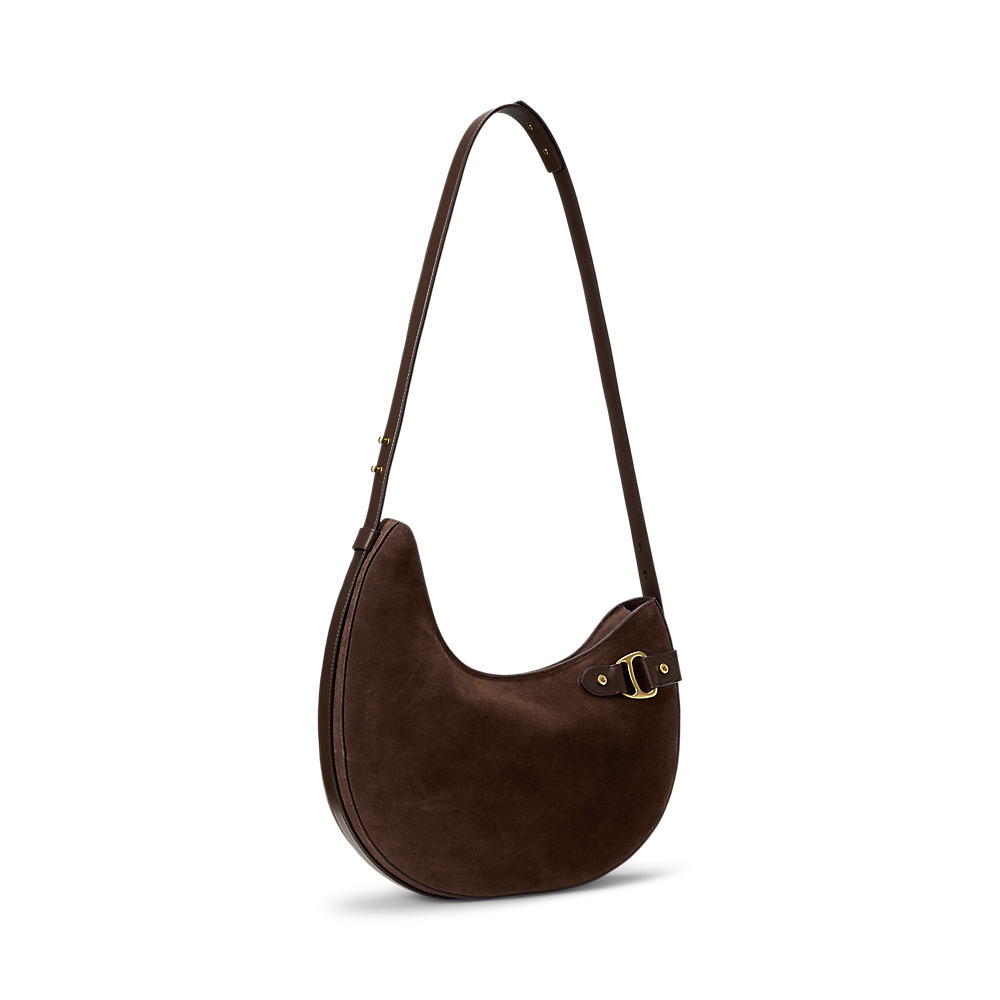 LRL Suede Large Tasha Shoulder Bag/Torba 431980157009