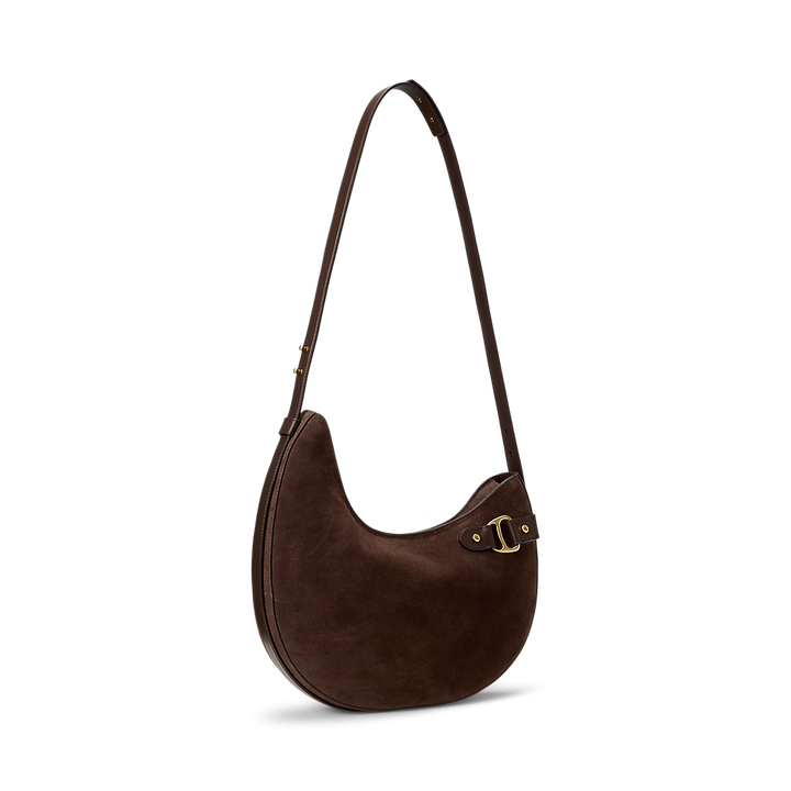 LRL Suede Large Tasha Shoulder Bag/Torba 431980157009