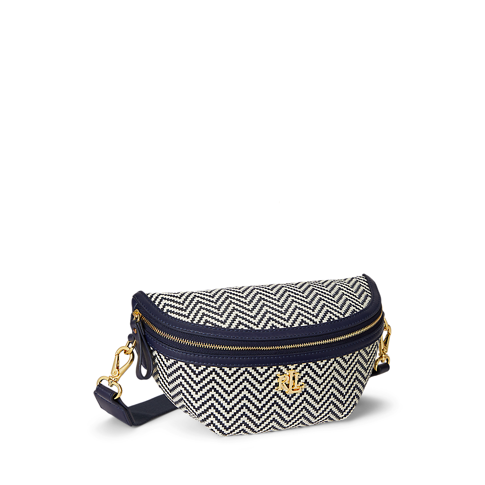 LRL Herringbone Woven Marcy Belt Bag/Torba 431P04059001