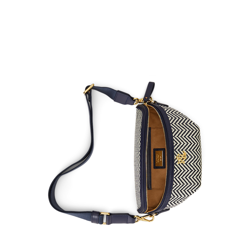 LRL Herringbone Woven Marcy Belt Bag/Torba 431P04059001