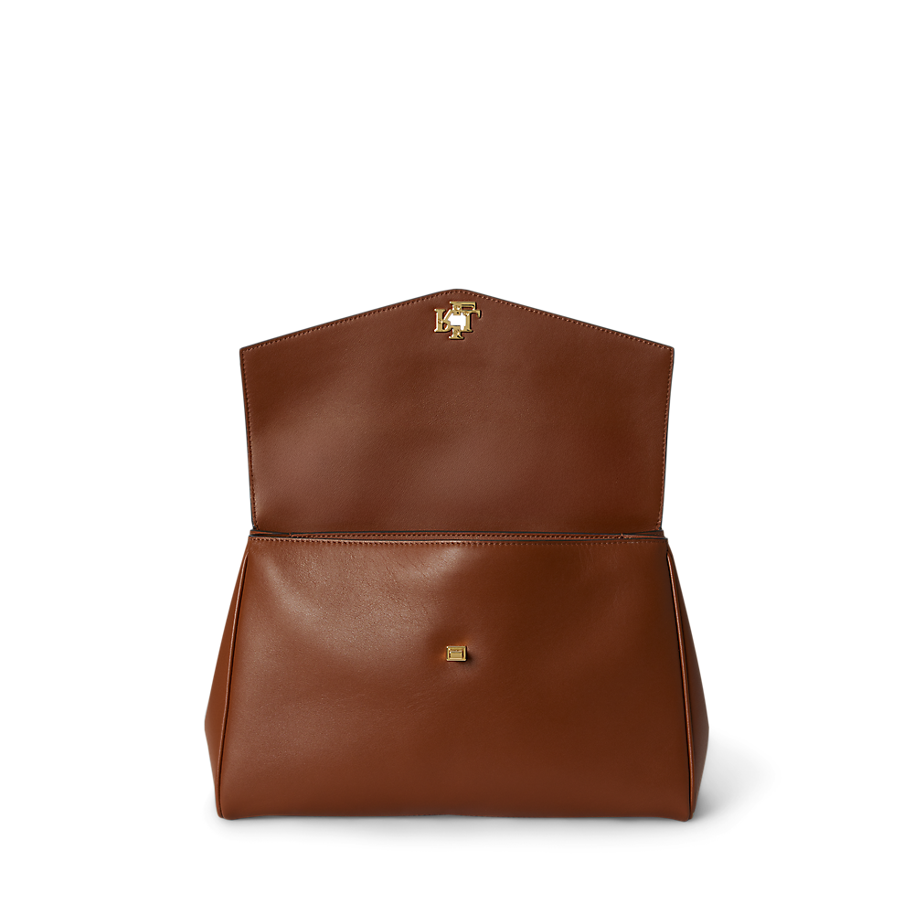 LRL Nappa Leather Medium Farrah Soft Satchel/Torba 431P11738001