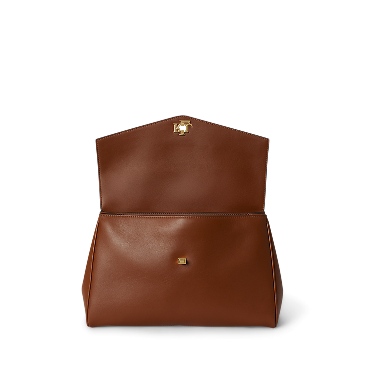 LRL Nappa Leather Medium Farrah Soft Satchel/Torba 431P11738001