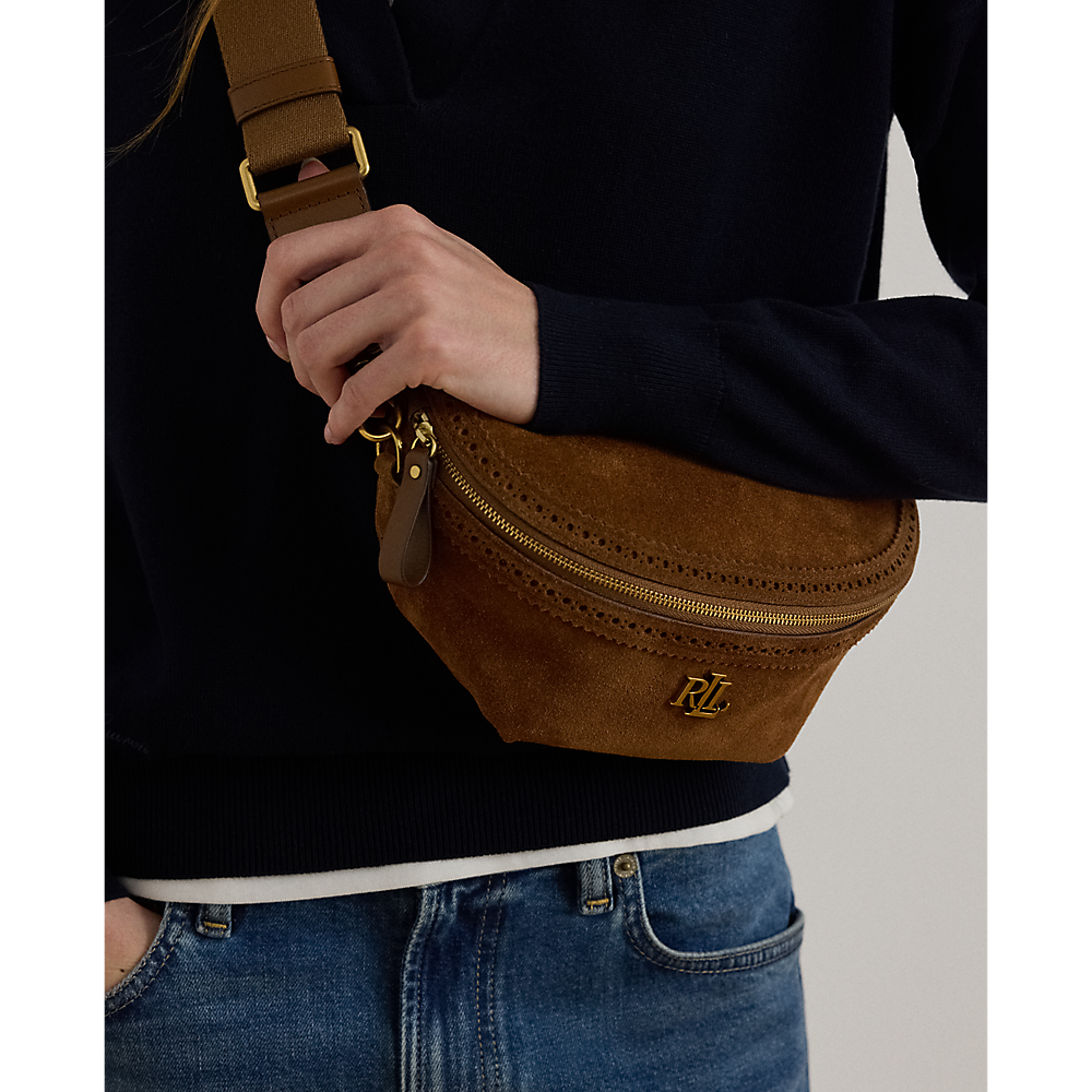 LRL Perforated Suede Marcy Belt Bag/Torba 431P15644001