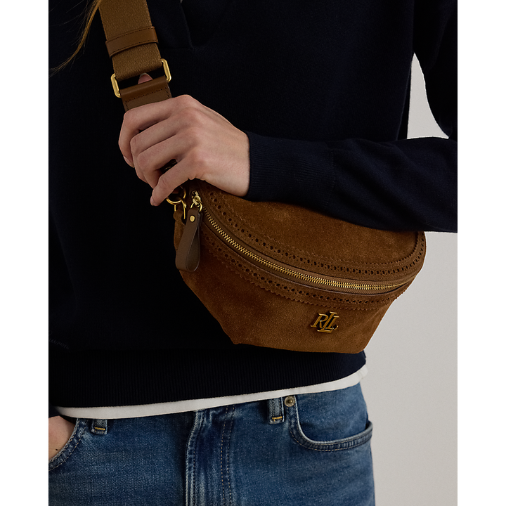 LRL Perforated Suede Marcy Belt Bag/Torba 431P15644001