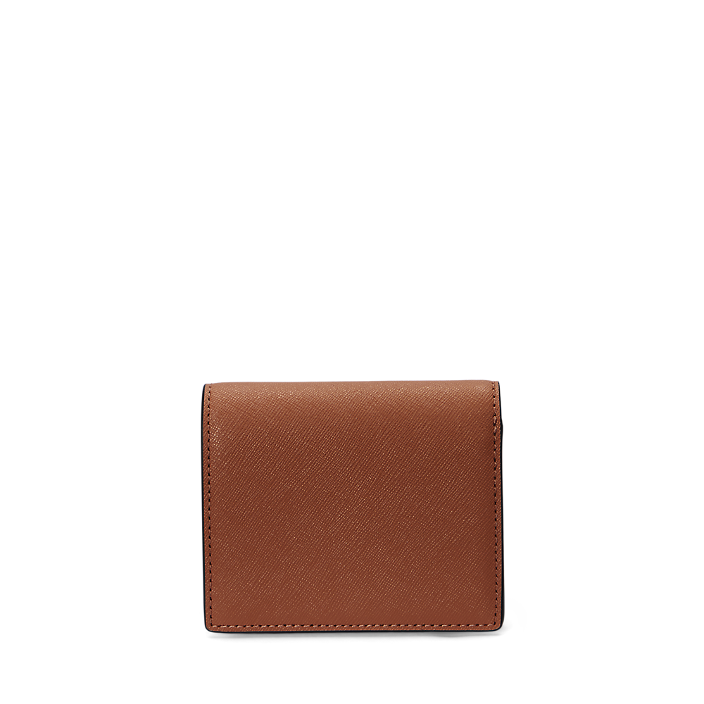 LRL Crosshatch Leather Compact Wallet/Novčanik 432962112002