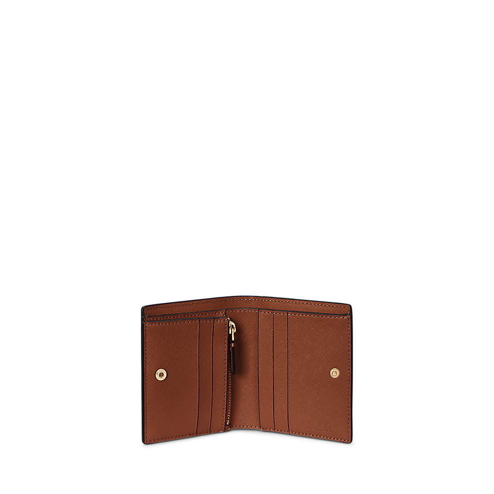 LRL Crosshatch Leather Compact Wallet/Novčanik 432962112002