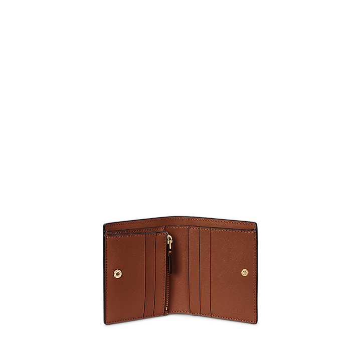 LRL Crosshatch Leather Compact Wallet/Novčanik 432962112002