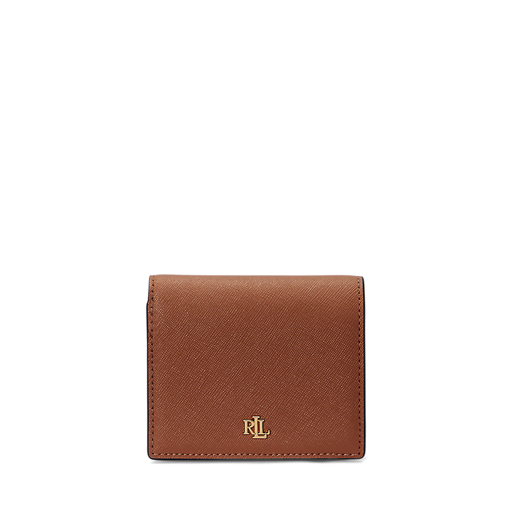 LRL Crosshatch Leather Compact Wallet/Novčanik 432962112002