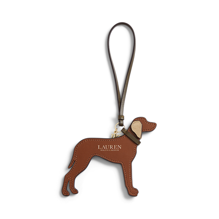 LRL Suede-Trim Leather Vizsla Charm/Privjesak 432P15686001