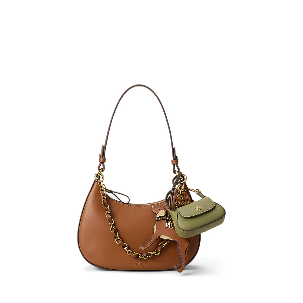 LRL Suede-Trim Leather Vizsla Charm/Privjesak 432P15686001