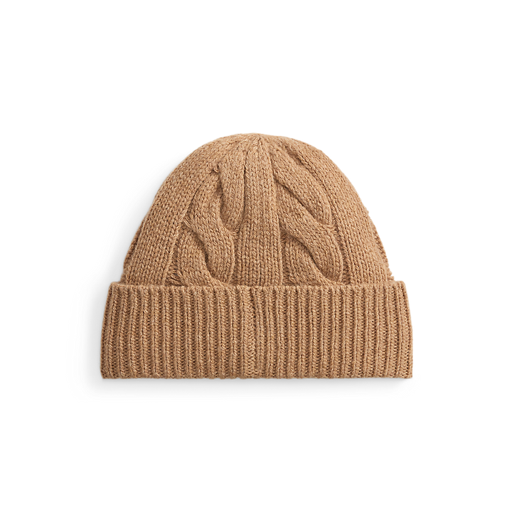 PRL Polo Bear Cable Wool-Blend Beanie/Kapa 455P18118002