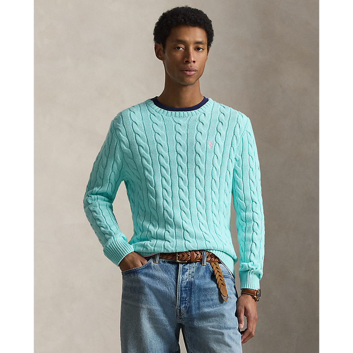 PRL Cable-Knit Cotton Jumper/Pulover 710775885547
