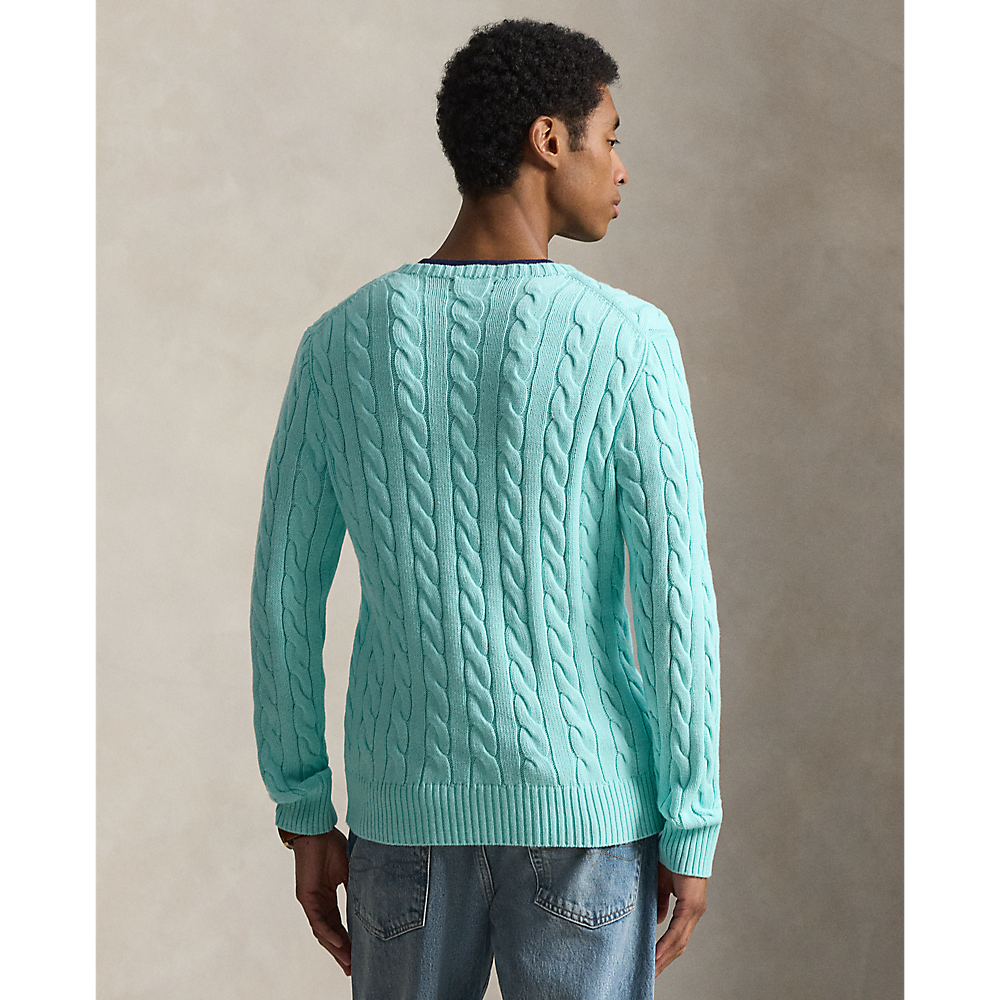 PRL Cable-Knit Cotton Jumper/Pulover 710775885547