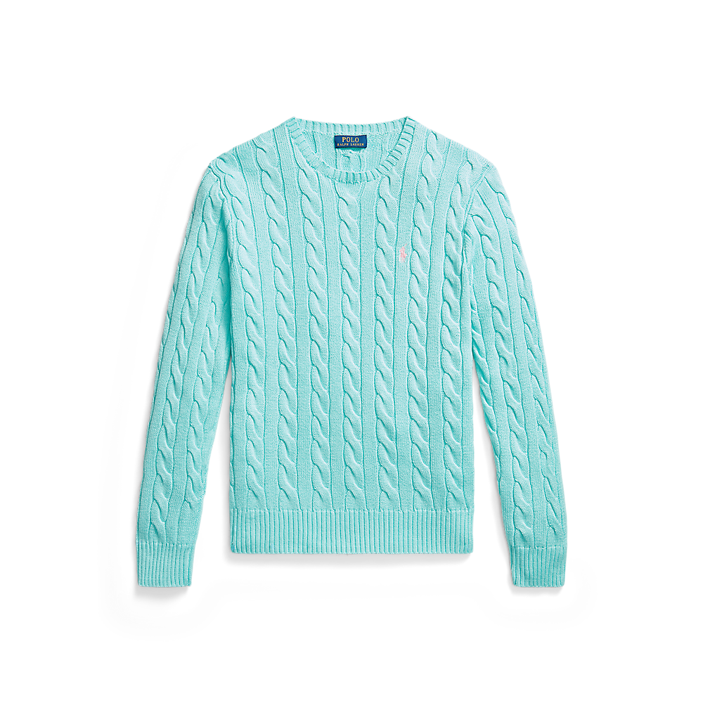 PRL Cable-Knit Cotton Jumper/Pulover 710775885547