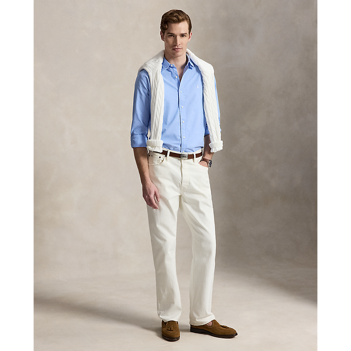 PRL Slim Fit Garment-Dyed Oxford Shirt/Košulja 710804257503