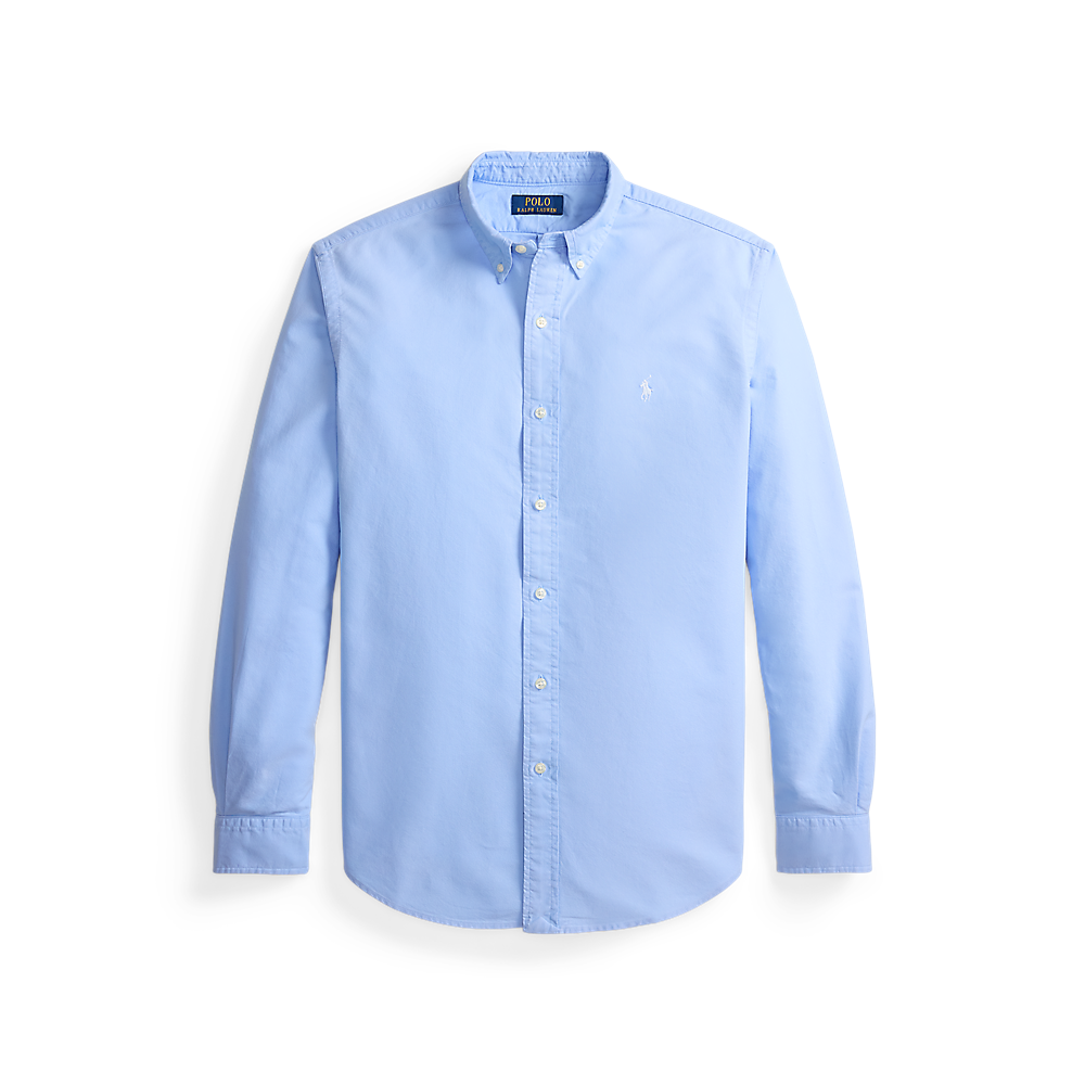 PRL Slim Fit Garment-Dyed Oxford Shirt/Košulja 710804257503