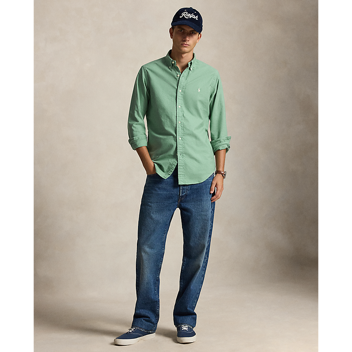 PRL Custom Fit Garment-Dyed Oxford Shirt/Košulja 710805564514