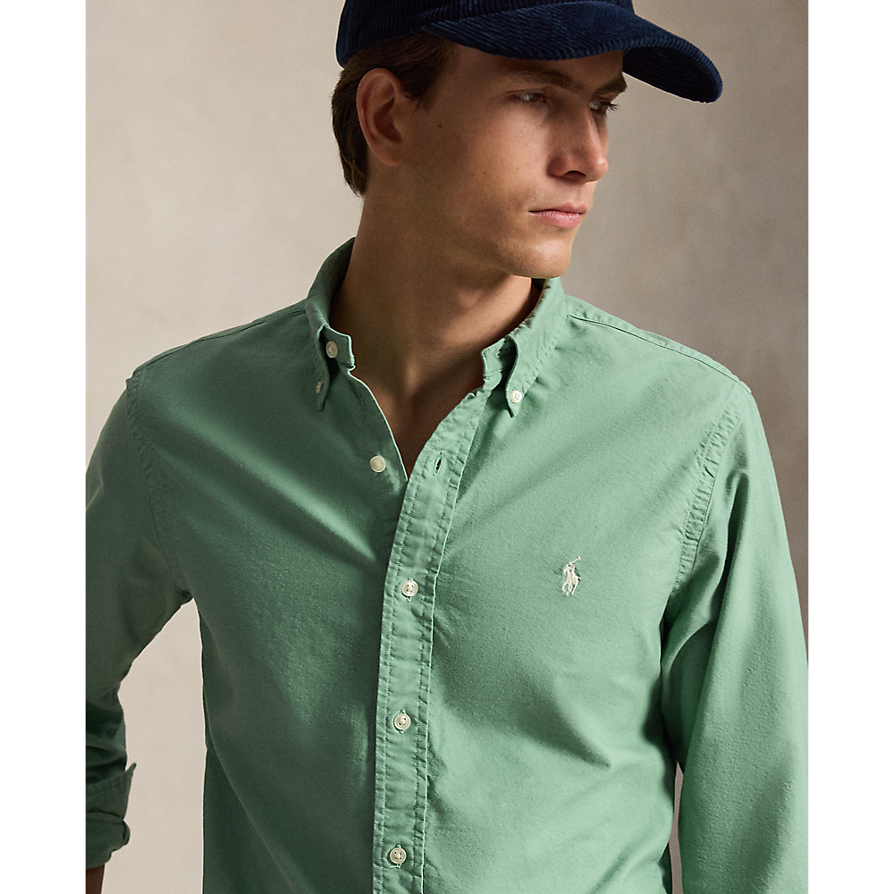 PRL Custom Fit Garment-Dyed Oxford Shirt/Košulja 710805564514