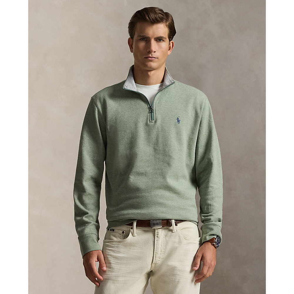 PRL Luxury Jersey Quarter-Zip Pullover/Pulover 710812963501