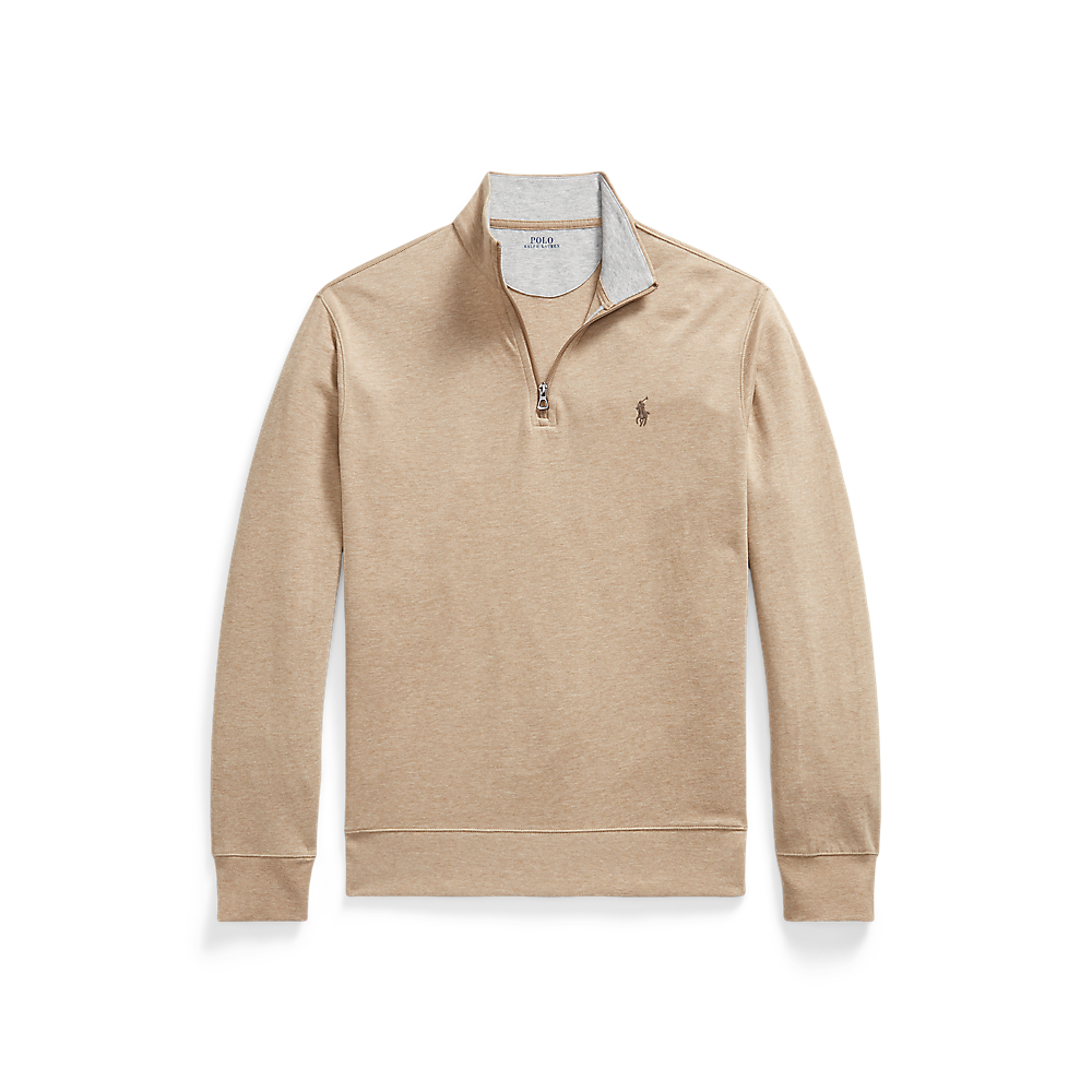 PRL Luxury Jersey Quarter-Zip Pullover/Pulover 710812963502