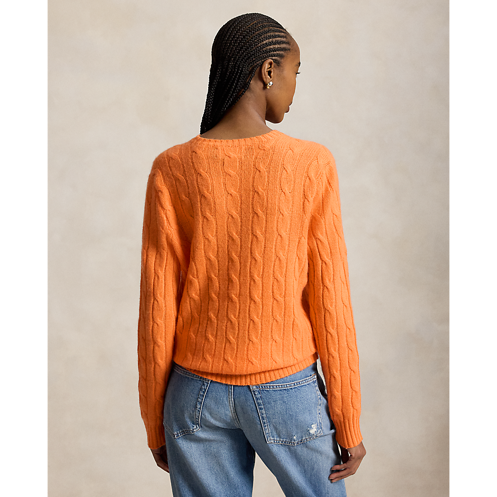 PRL The Iconic Cable-Knit Cashmere Jumper/Pulover 710876728525