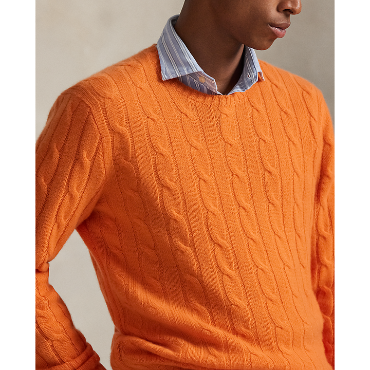 PRL The Iconic Cable-Knit Cashmere Jumper/Pulover 710876728525