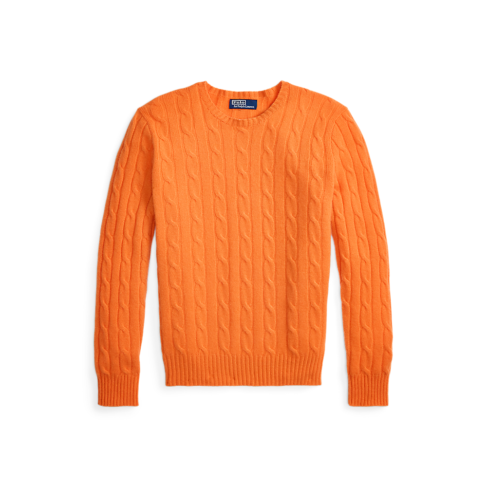 PRL The Iconic Cable-Knit Cashmere Jumper/Pulover 710876728525