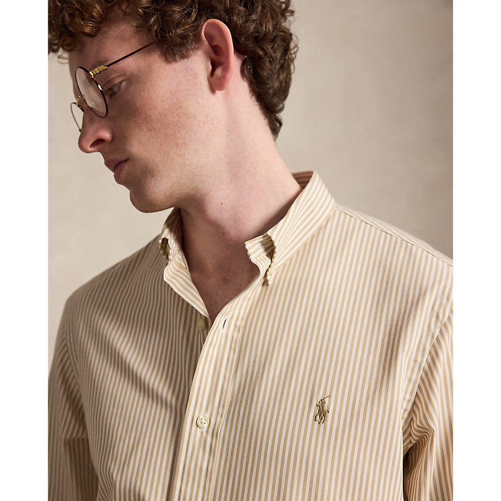 PRL Slim Fit Striped Stretch Poplin Shirt/Košulja 710929344502
