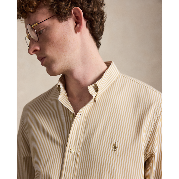 PRL Slim Fit Striped Stretch Poplin Shirt/Košulja 710929344502