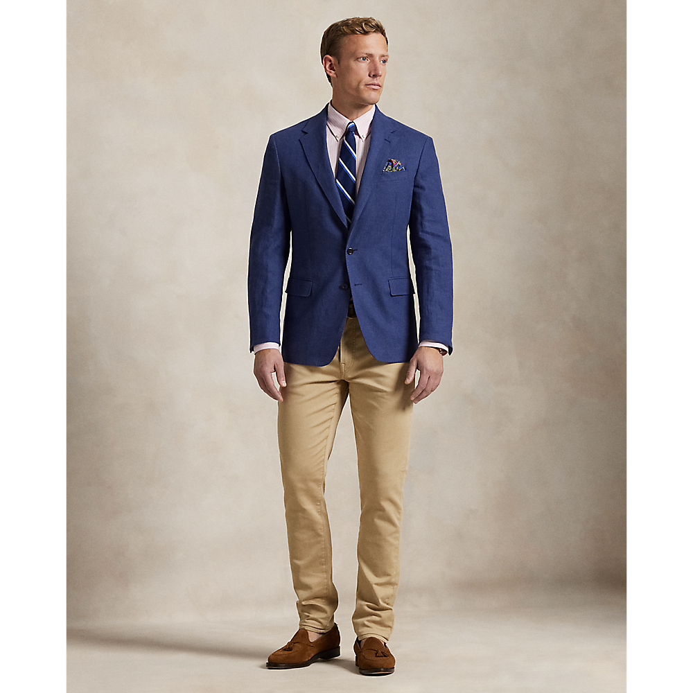 PRL Custom Fit Striped Stretch Poplin Shirt/Košulja 710929346015