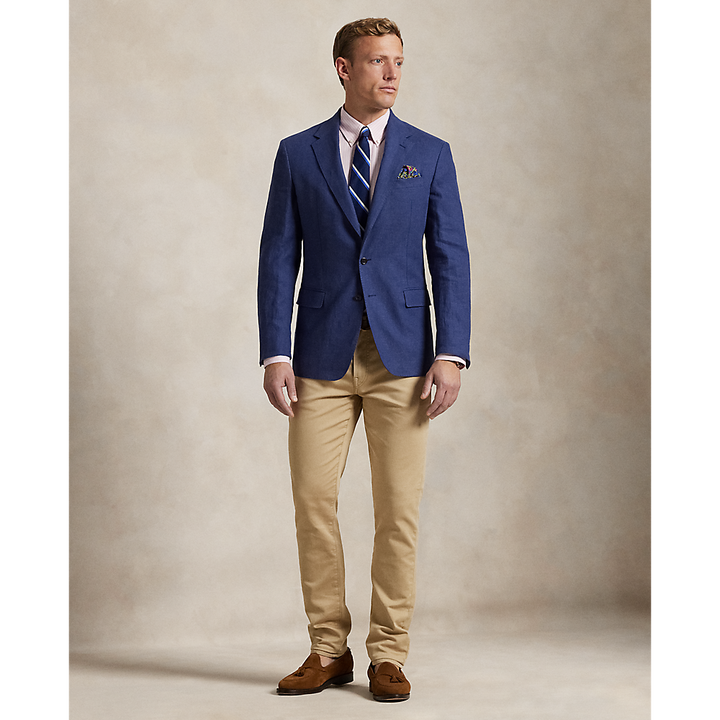 PRL Custom Fit Striped Stretch Poplin Shirt/Košulja 710929346015