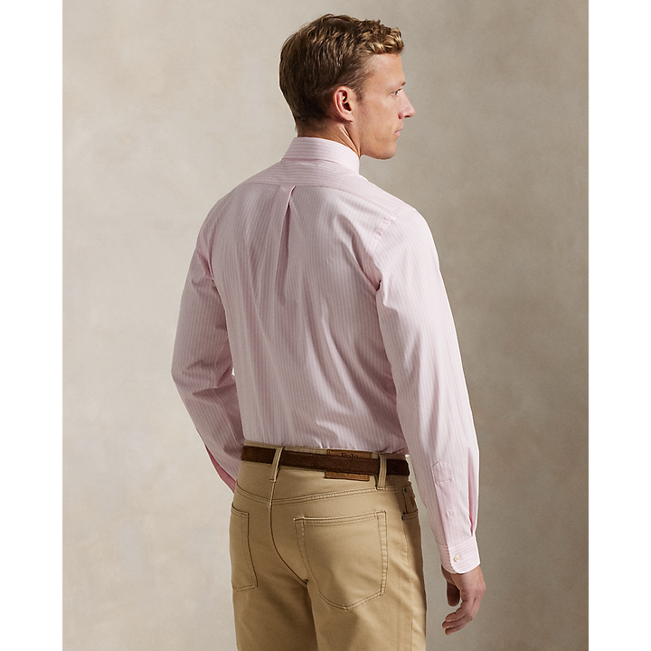 PRL Custom Fit Striped Stretch Poplin Shirt/Košulja 710929346015